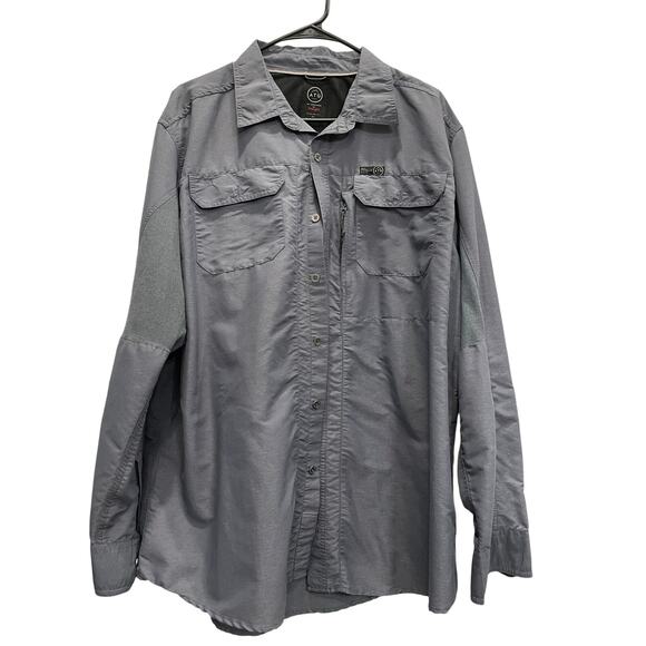 Wrangler X ATG Gray long sleeve shirt Gray XL - Picture 1 of 9